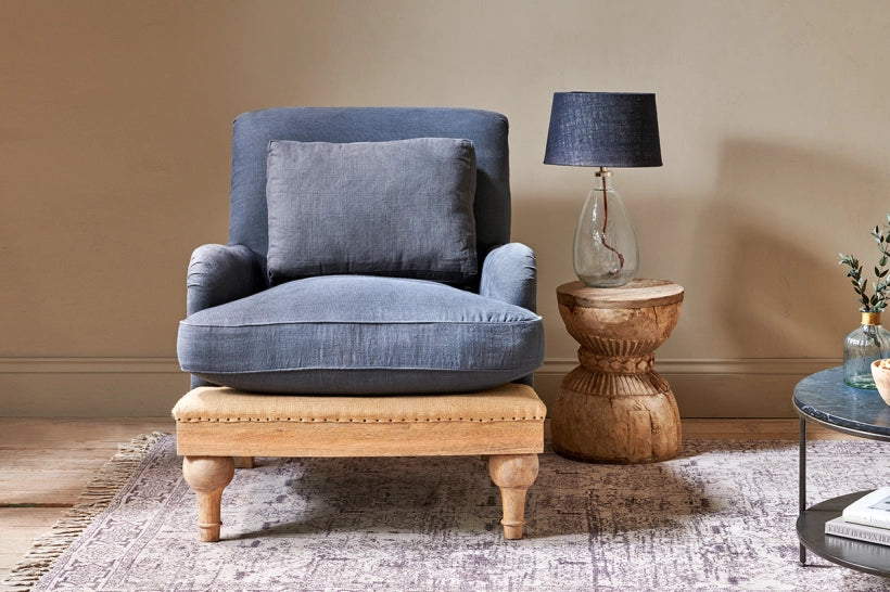 Jube Deconstructed Linen Armchair