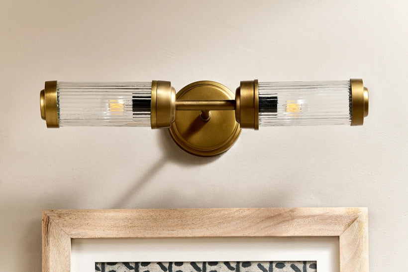 Pari Bathroom Double Wall Lamp