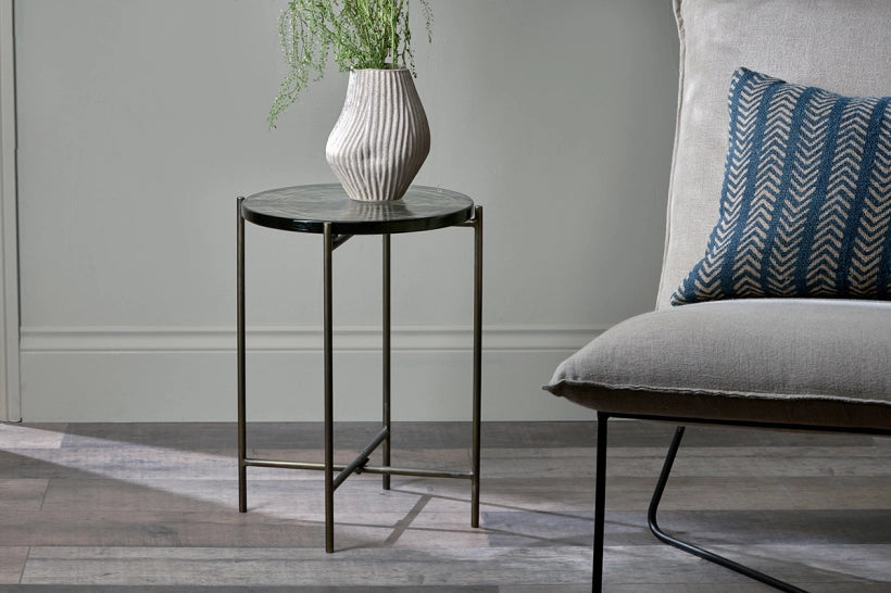 Saru Glass Side Table