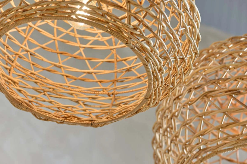 Yinsu Rattan Lampshade Conical