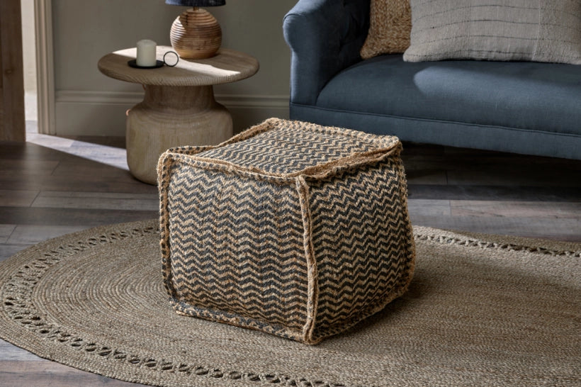 Beni Jute Pouf