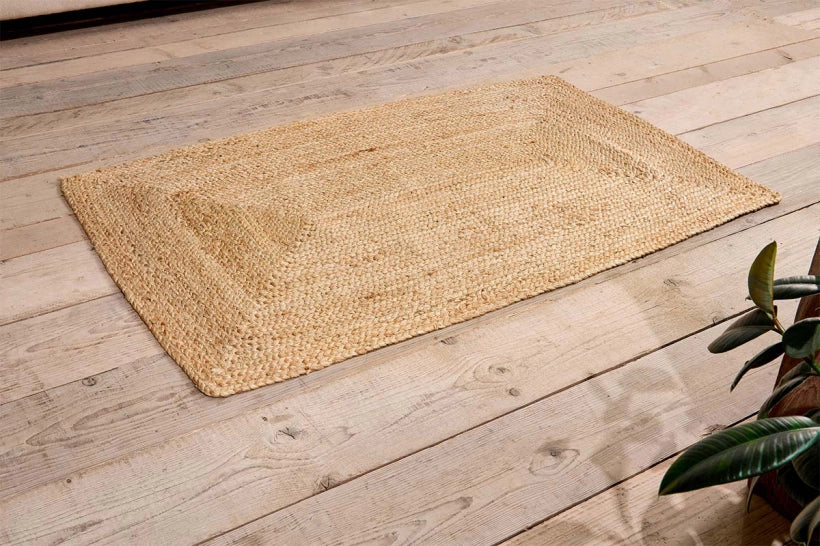 Woven Hemp Rug