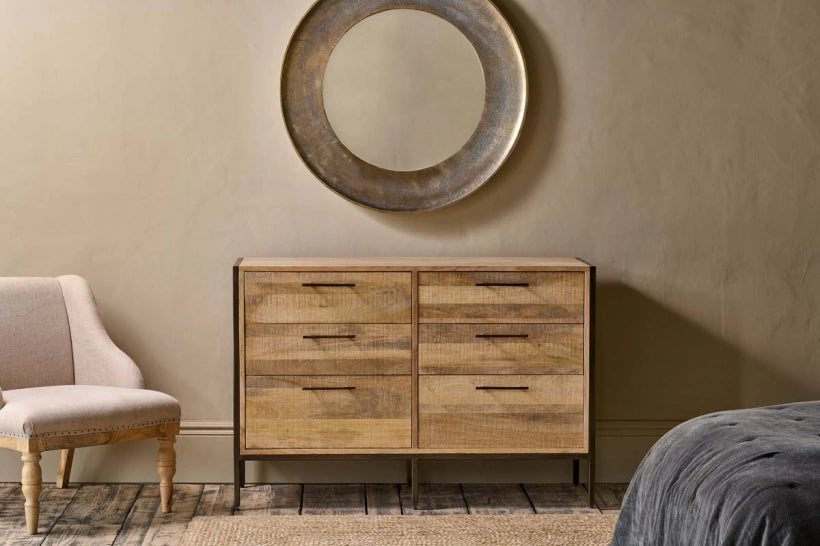 Yuzu Mango Wood Chest of Drawers