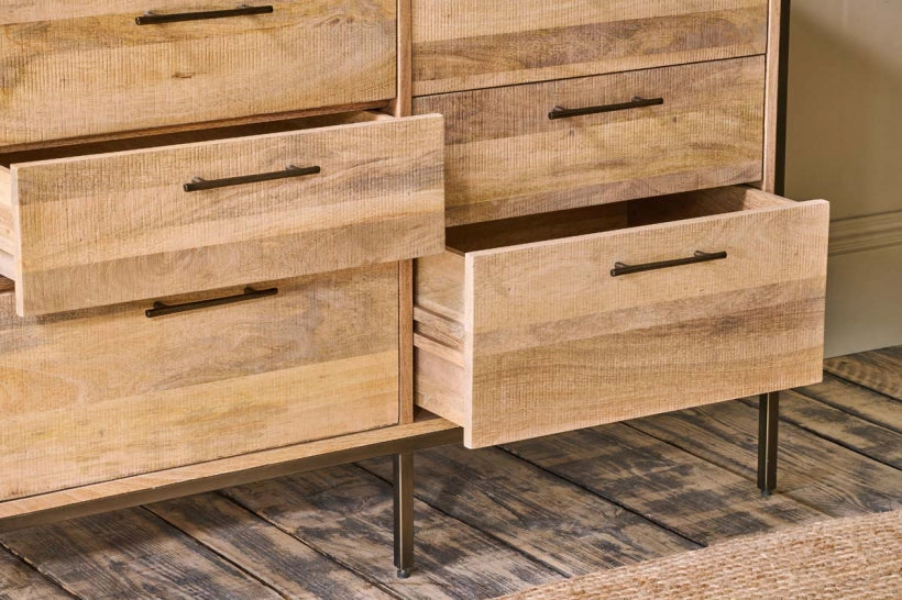 Yuzu Mango Wood Chest of Drawers