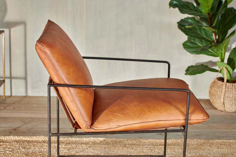 Dune Leather Lounger