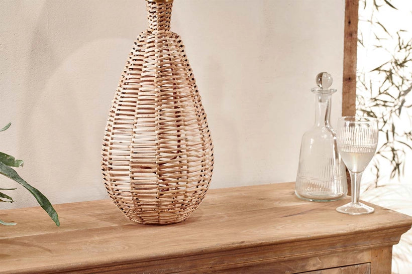 Dhar Wicker Lamp