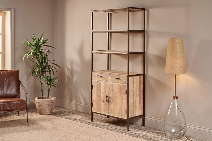 Yuzu Mango Wood Storage Unit