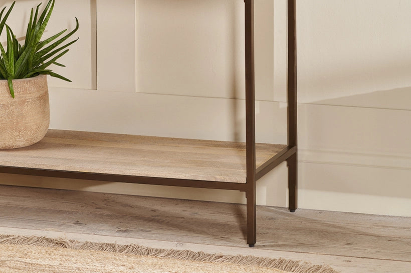 Yuzu Mango Wood Console Table