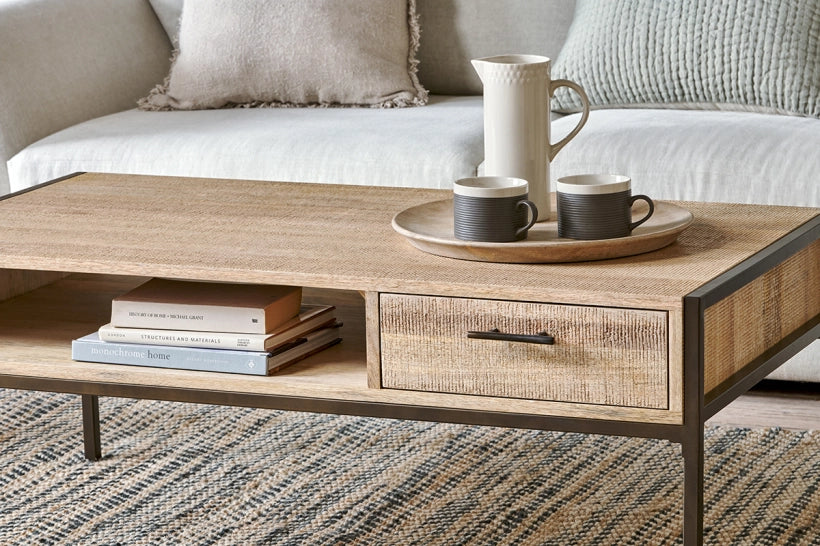 Yuzu Mango Wood Coffee Table