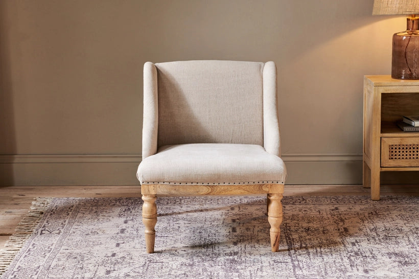 Nichee Deconstructed Linen Armchair