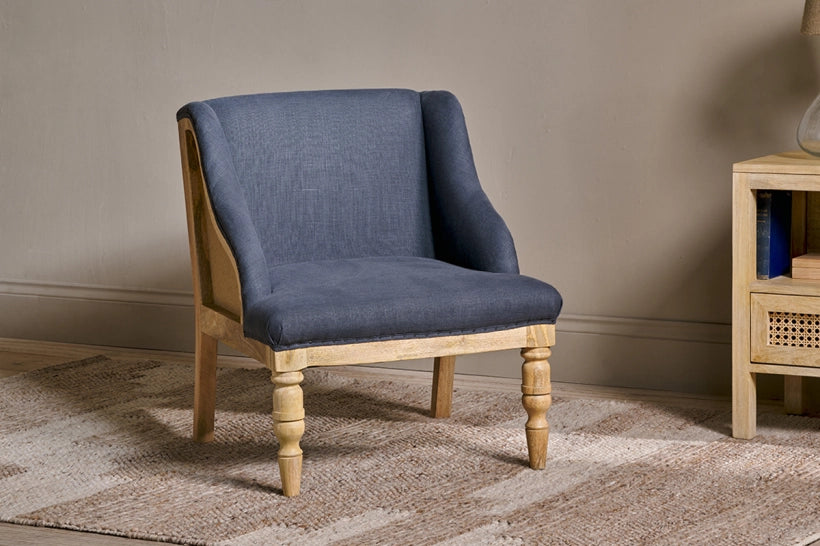 Nichee Deconstructed Linen Armchair