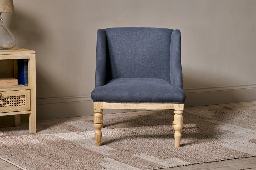 Nichee Deconstructed Linen Armchair