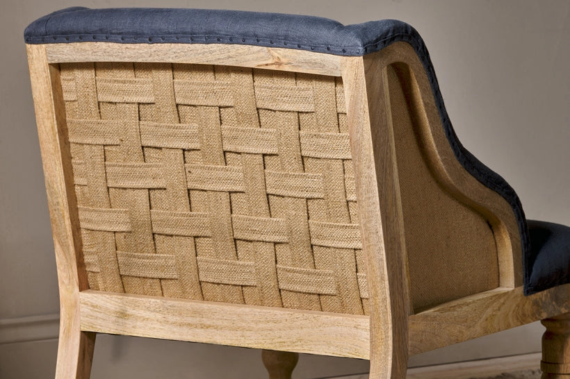 Nichee Deconstructed Linen Armchair