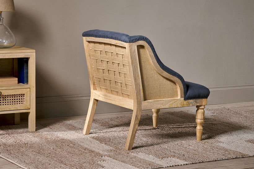 Nichee Deconstructed Linen Armchair