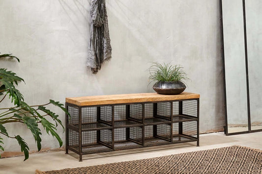 Hakka Industrial Storage Bench