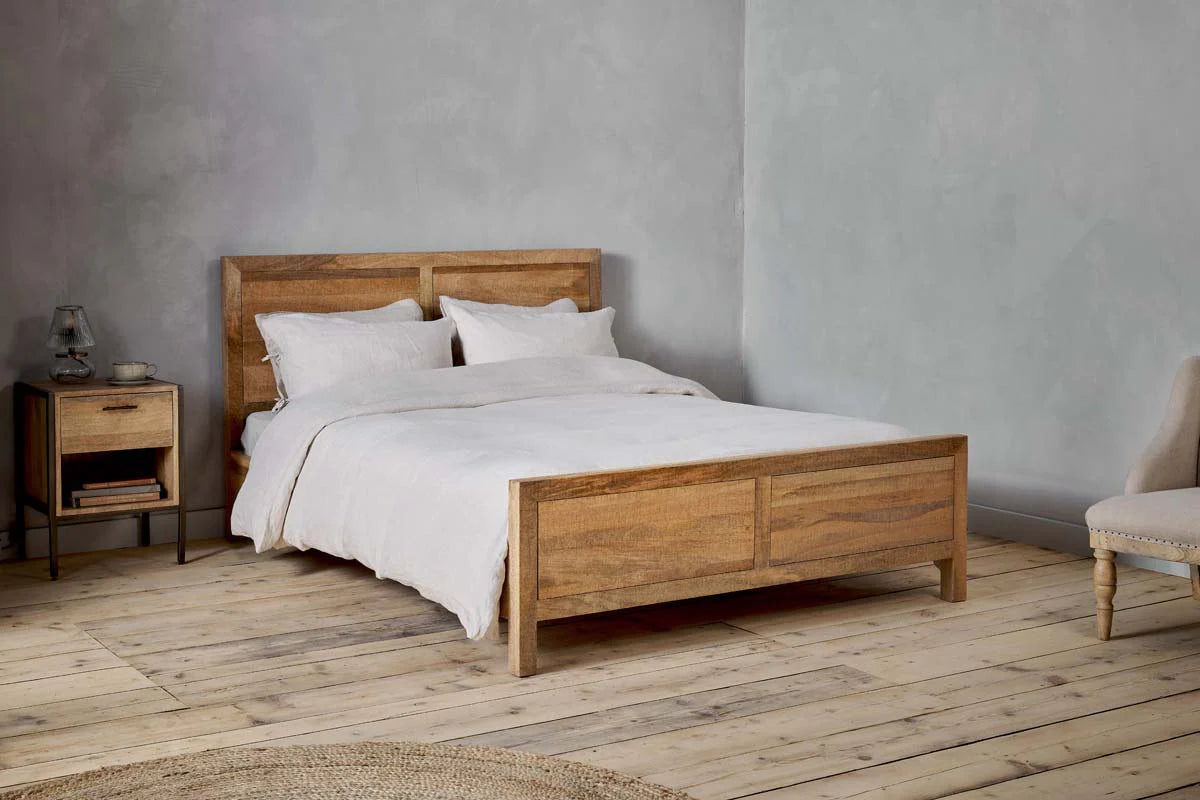 Ume Mango Wood Bed Super King