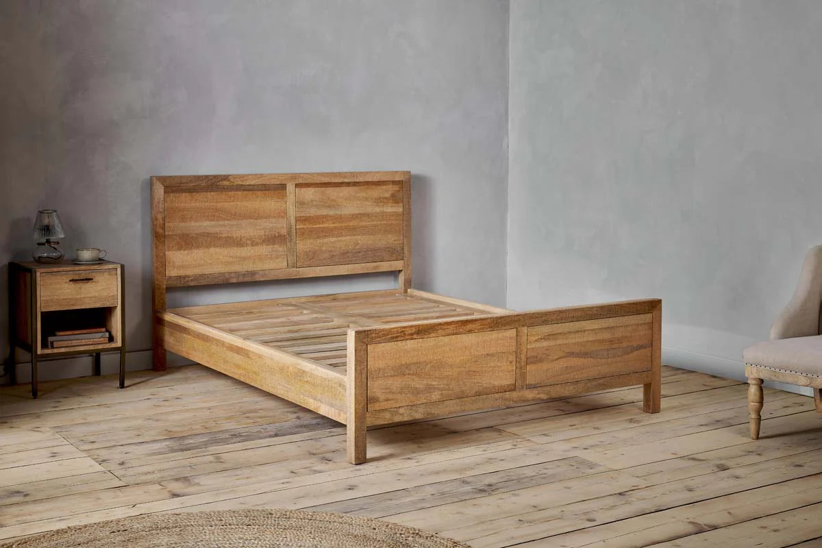 Ume Mango Wood Bed Super King