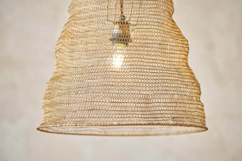 Kaki Wire Lampshade