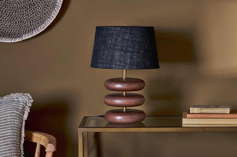 Duunk Mango Wood Table Lamp