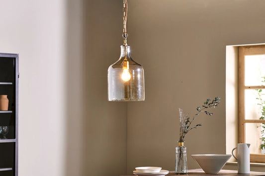 Beau Recycled Glass Pendant Light