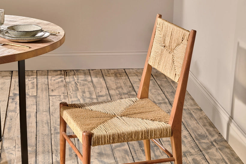 Awasugi Acacia & Munja Grass Dining Chair