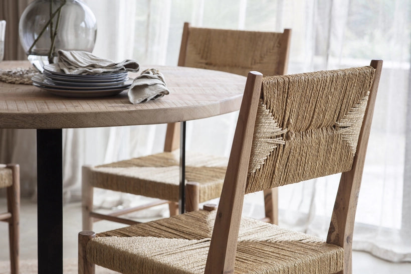 Awasugi Acacia & Munja Grass Dining Chair