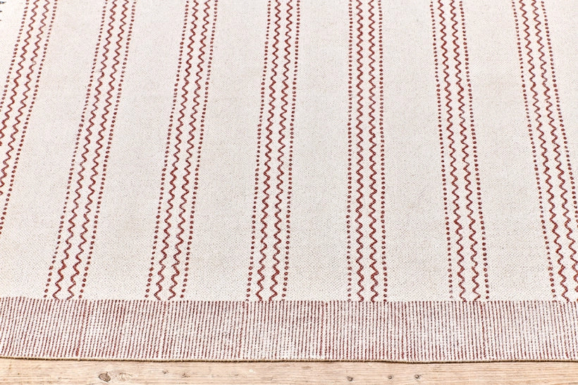 Karis Cotton Block Printed Rug