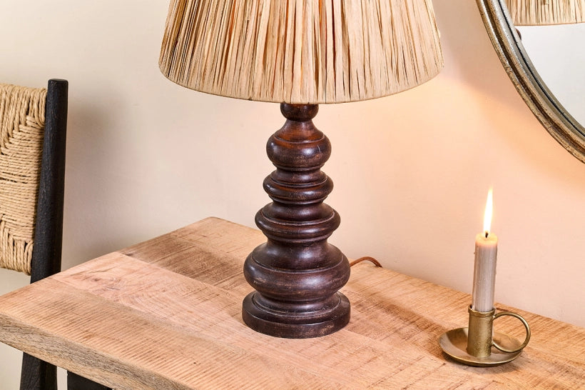 Muse Wood Table Lamp