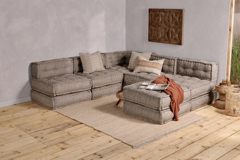 Truss Modular Sofa Footstool