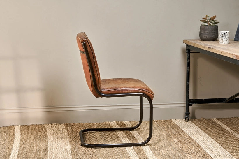 Sawara Leather Desk Chair