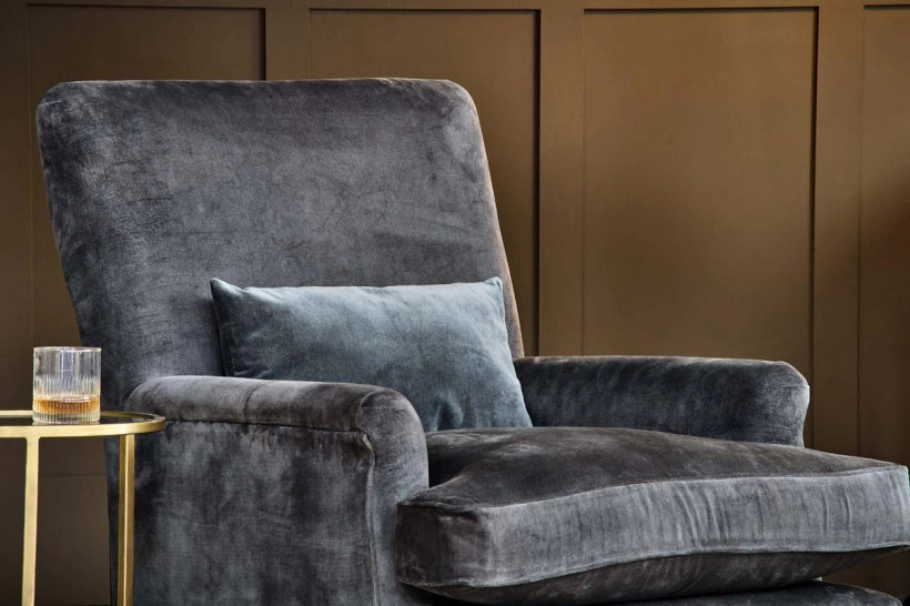 Rubii Velvet Armchair