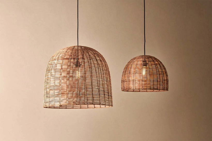 Nono Wicker Dome Pendant