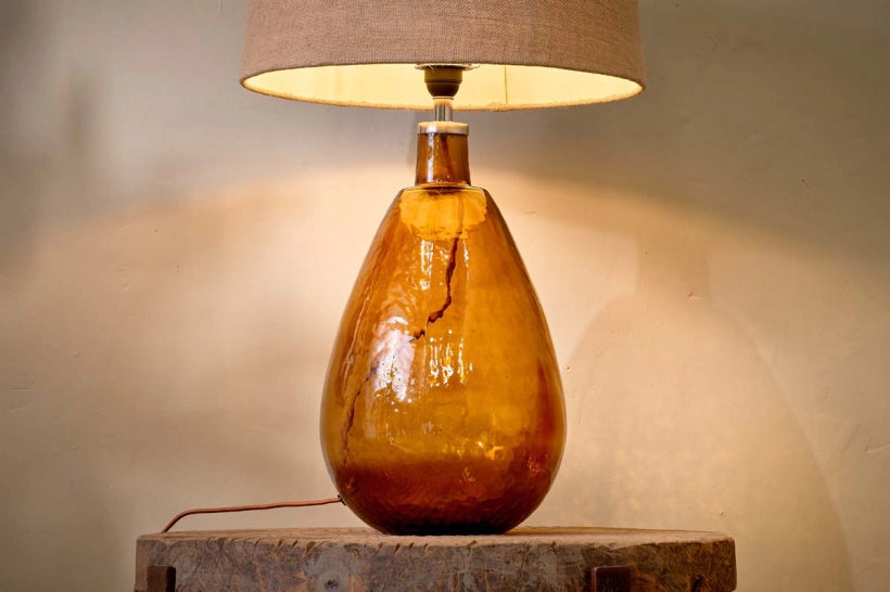 Bibu Glass Lamp Large Tall