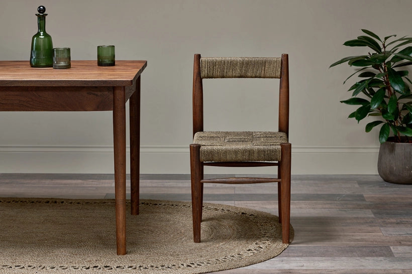 Kaiko Acacia Woven Dining Chair