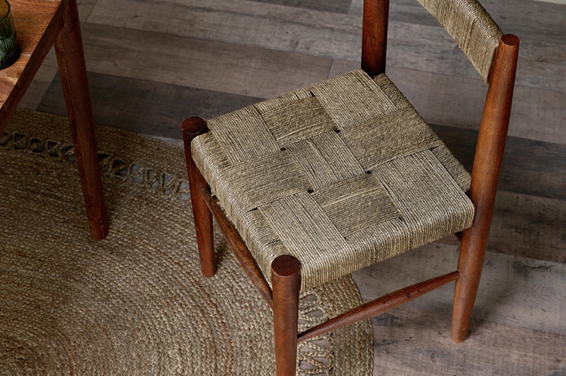 Kaiko Acacia Woven Dining Chair