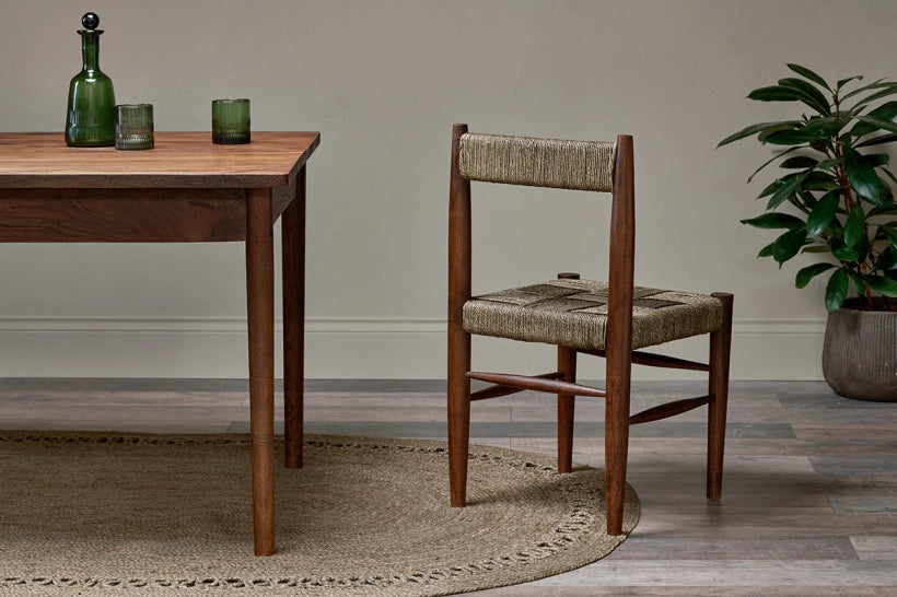 Kaiko Acacia Woven Dining Chair