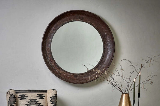 Refurbished Iron Tray Mirror