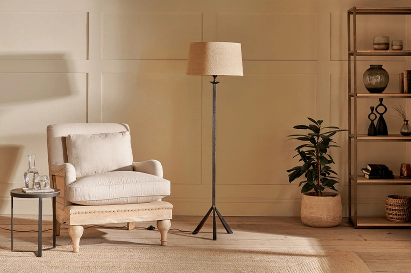 Hilda Metal Tripod Floor Lamp