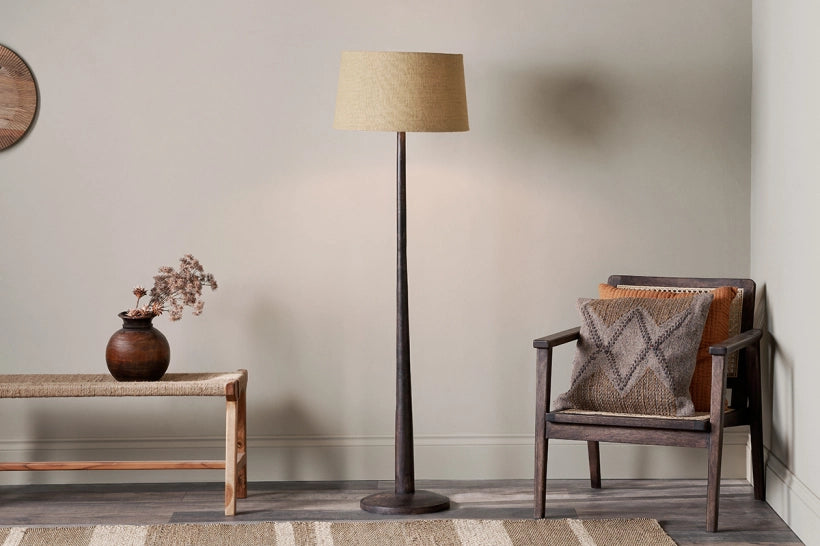 Samba Mango Wood Floor Lamp