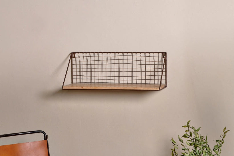 Jai Su Mango Wood Shelf - Small