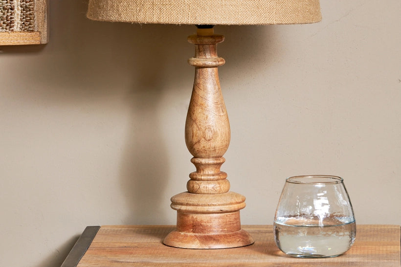 Illeh Mango Wood Lamp