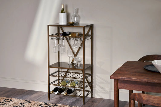 Prim Drinks Display Shelf