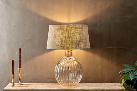 Vichi Wide Recycled Glass Lamp