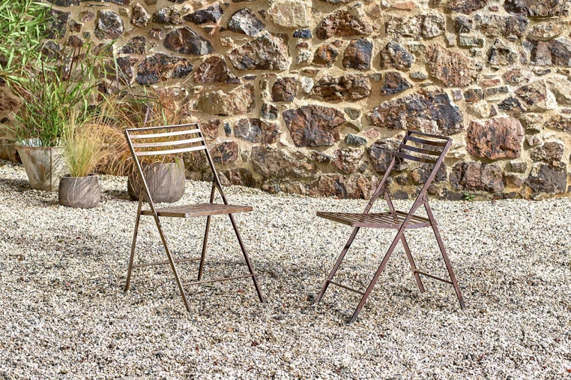 Yitzu Iron Bistro Chair