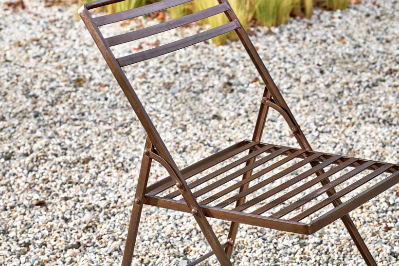 Yitzu Iron Bistro Chair