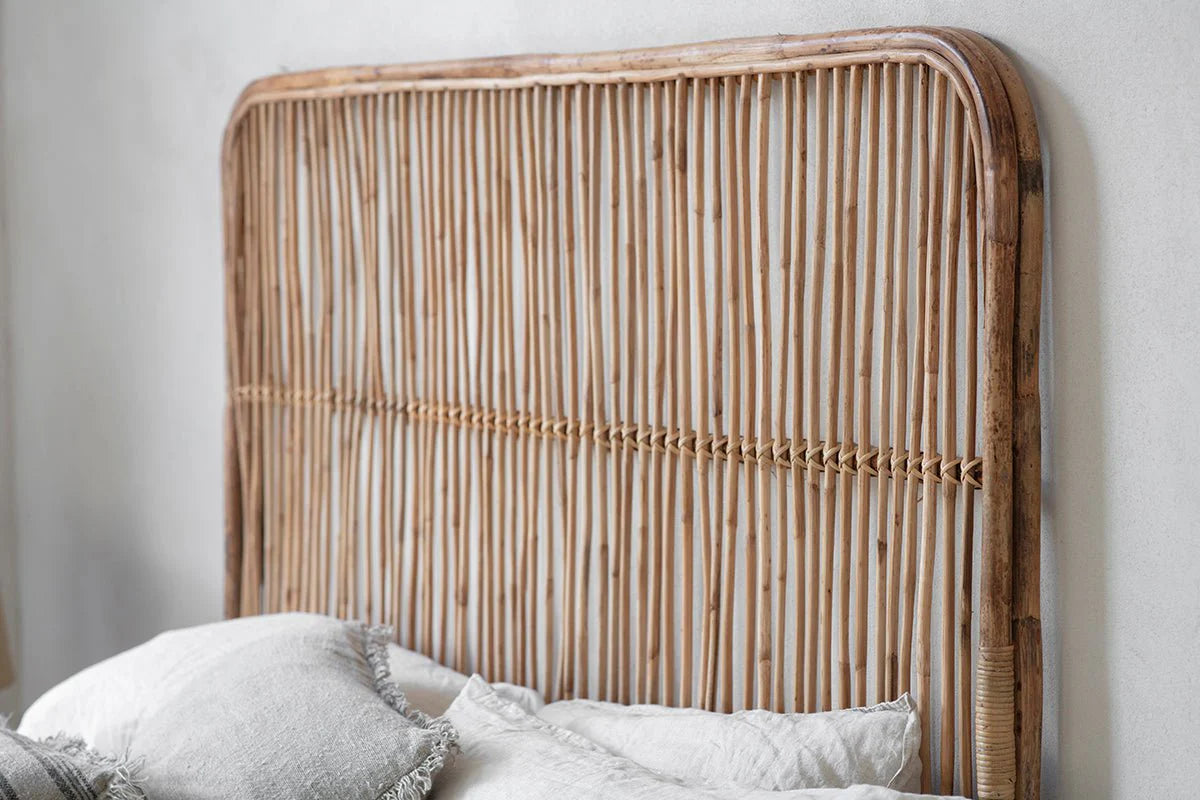 Reede Rattan Headboard King