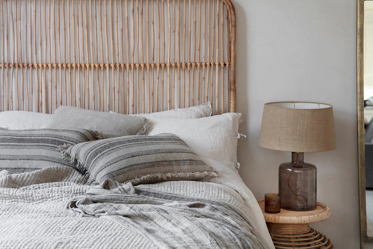 Reede Rattan Headboard King